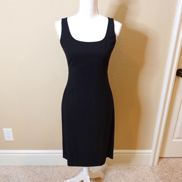 MICHAEL Michael Kors Black Sleeveless Sheath Dress Size 2 - Picture 2 of 15